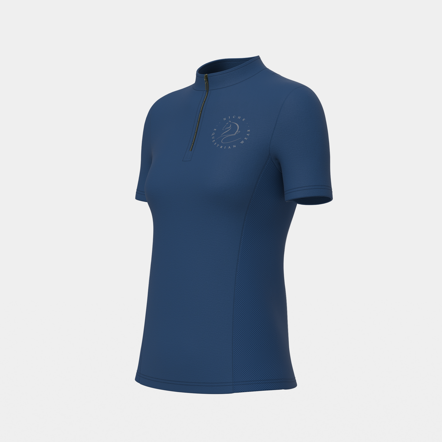 CHILD Navy Short Sleeve Base layer