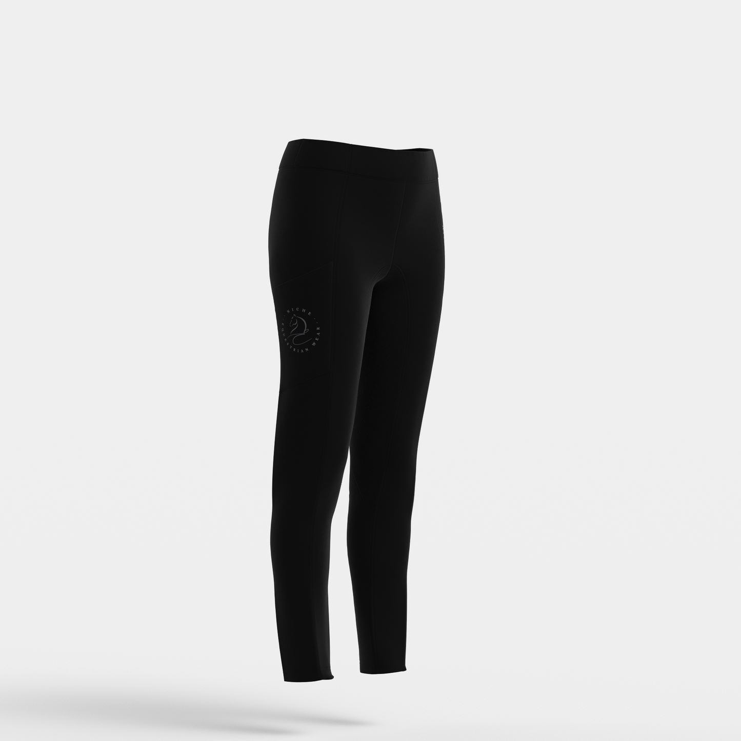 ADULT Black Riding Leggings