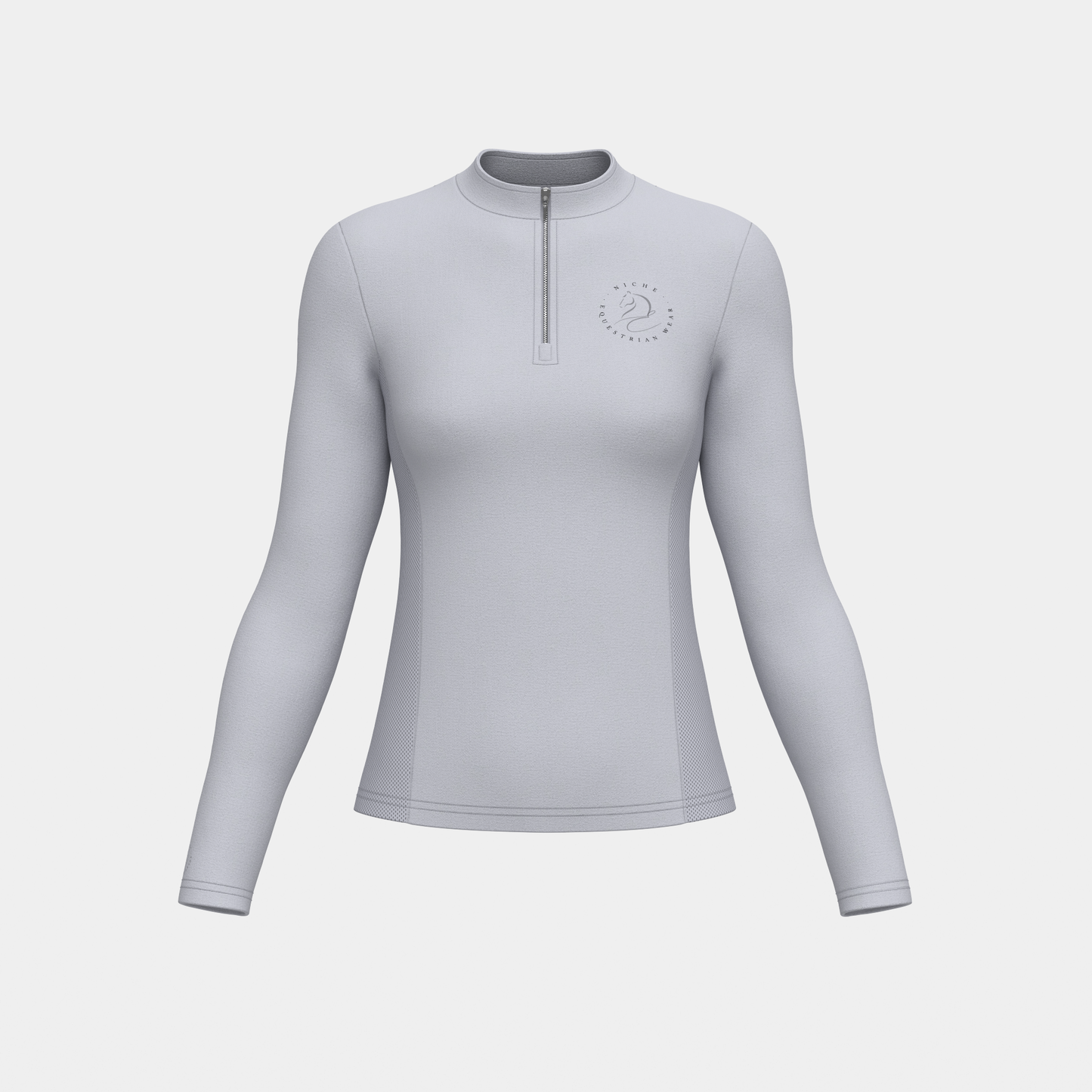 CHILD Grey Long Sleeve Base layer