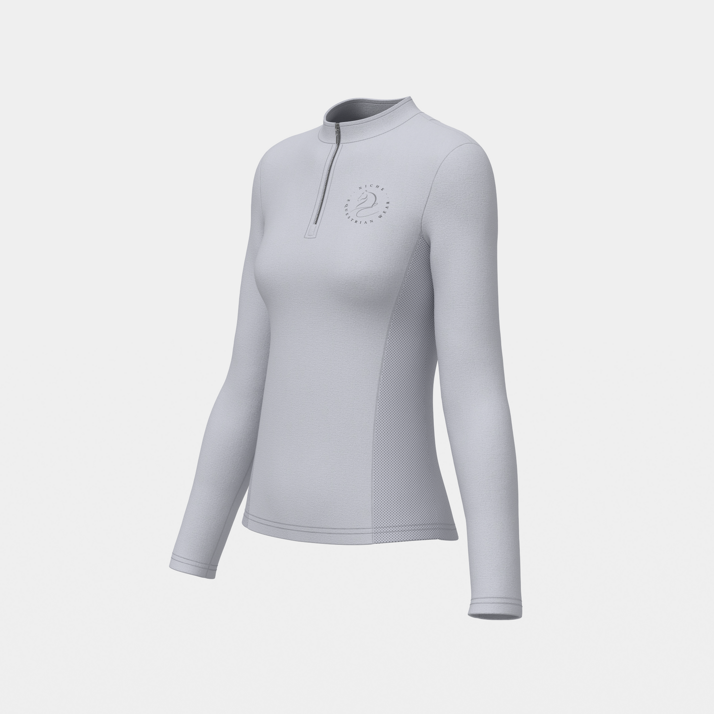 CHILD Grey Long Sleeve Base layer