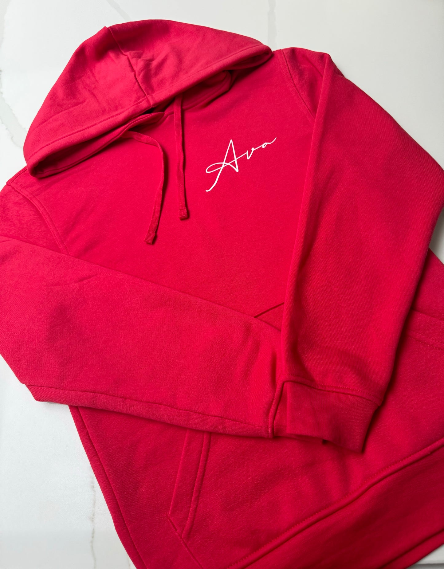 ADULT PERSONALISED Fancy Font Hoodie (PRE ORDER)