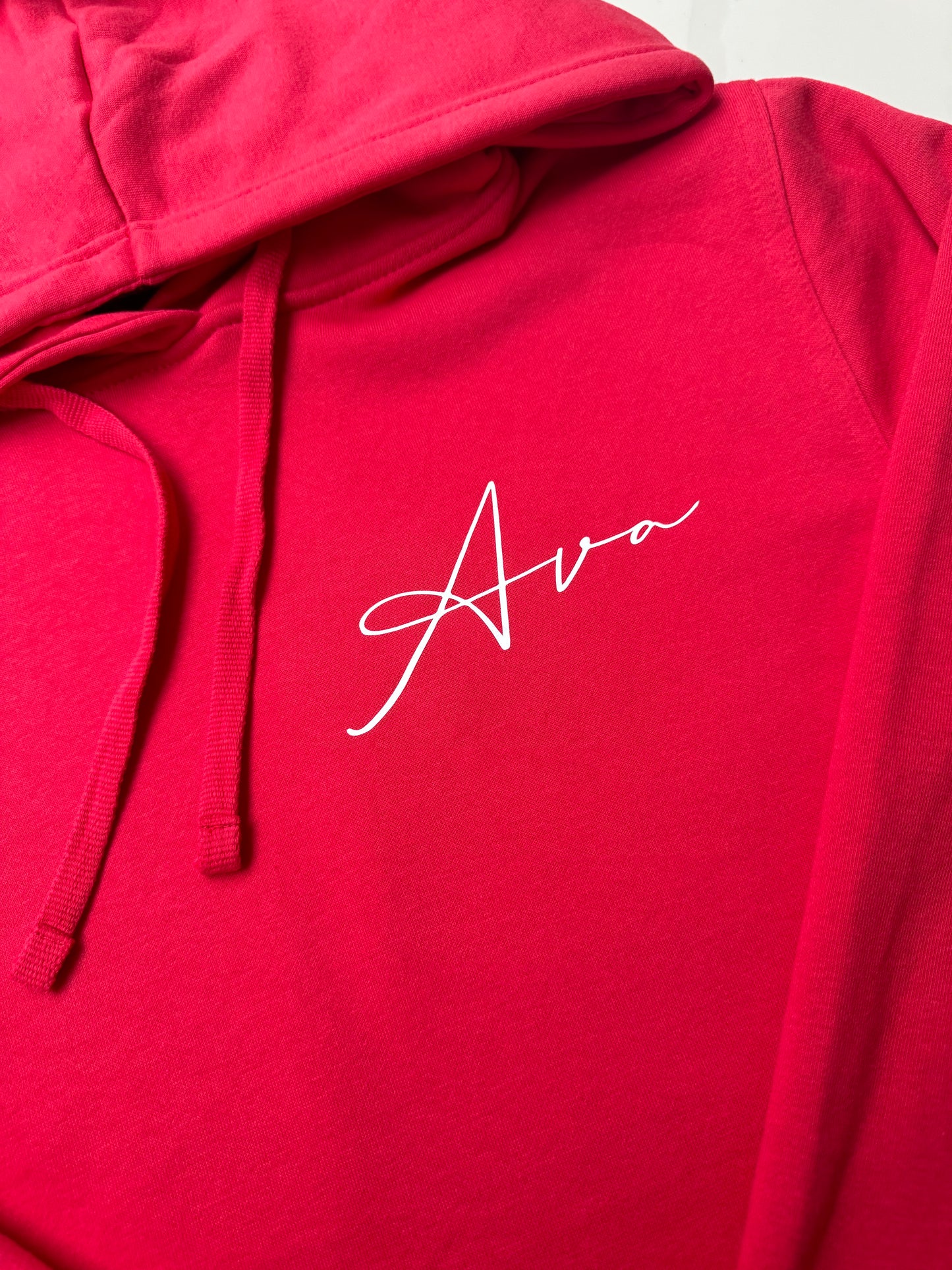 ADULT PERSONALISED Fancy Font Hoodie (PRE ORDER)